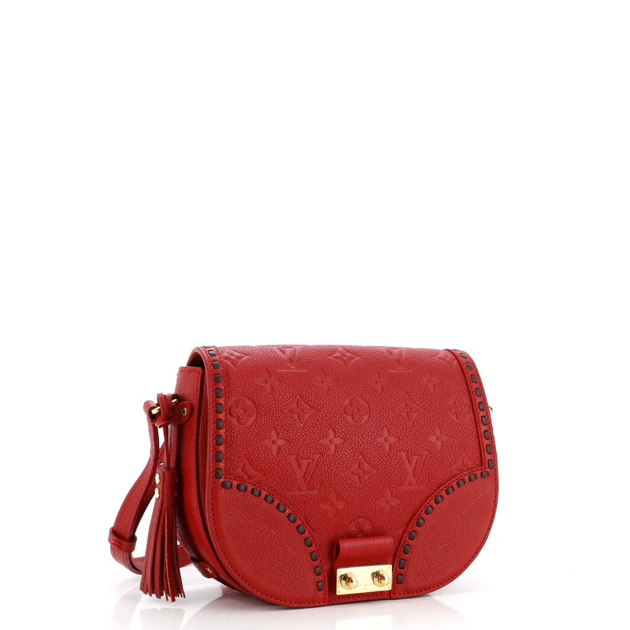 Junot Handbag Monogram Empreinte Leather - Deep Luxury