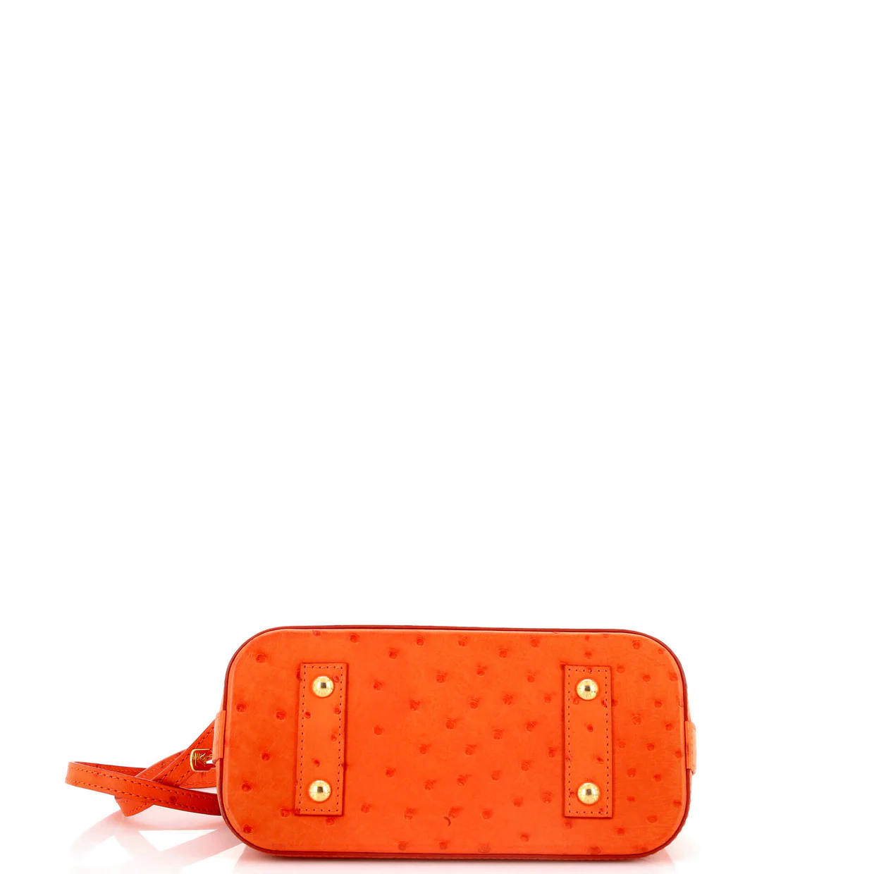 Alma Handbag Ostrich BB - Deep Luxury