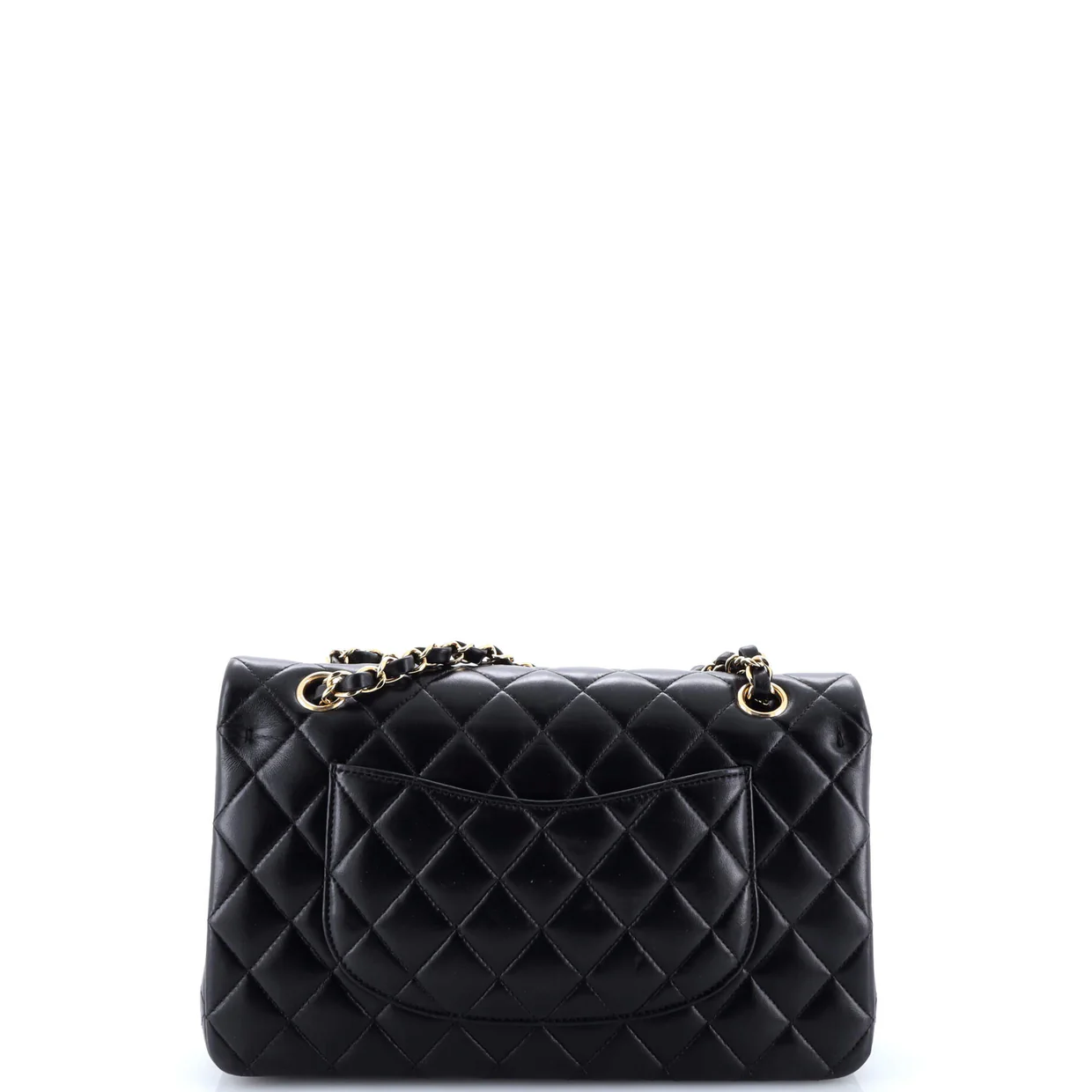 Classic Double Flap Bag Quilted Lambskin Medium - Deep Luxury