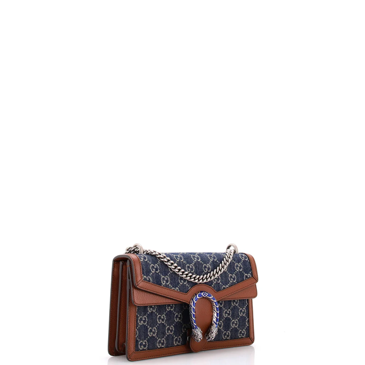 Dionysus Bag GG Denim Small - Deep Luxury