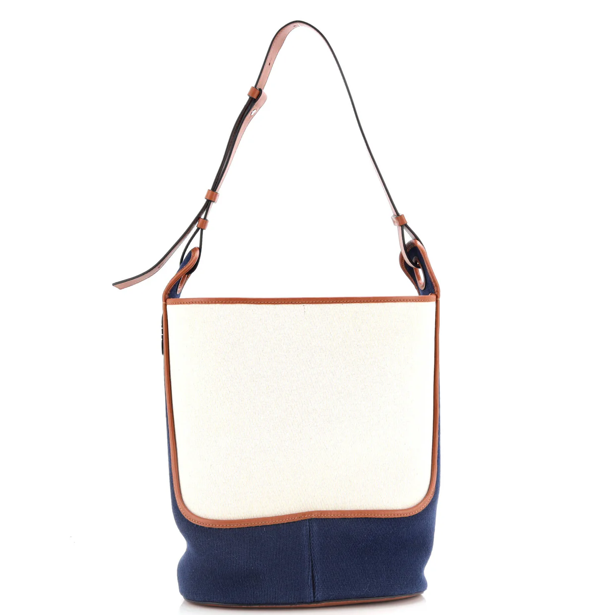 Paula's Ibiza Balloon Hobo Canvas with Leather Medium - Deep Luxury