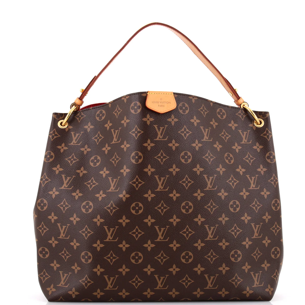 Graceful Handbag Monogram Canvas MM - Deep Luxury