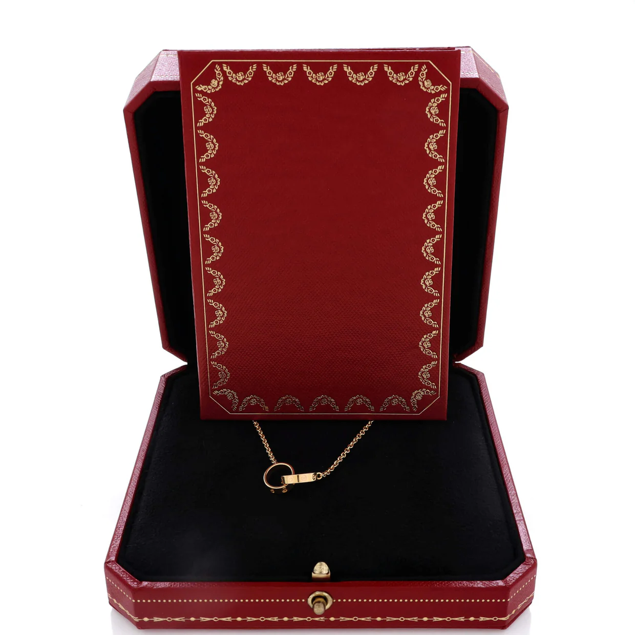 Love Interlocking Necklace 18K Yellow Gold - Deep Luxury