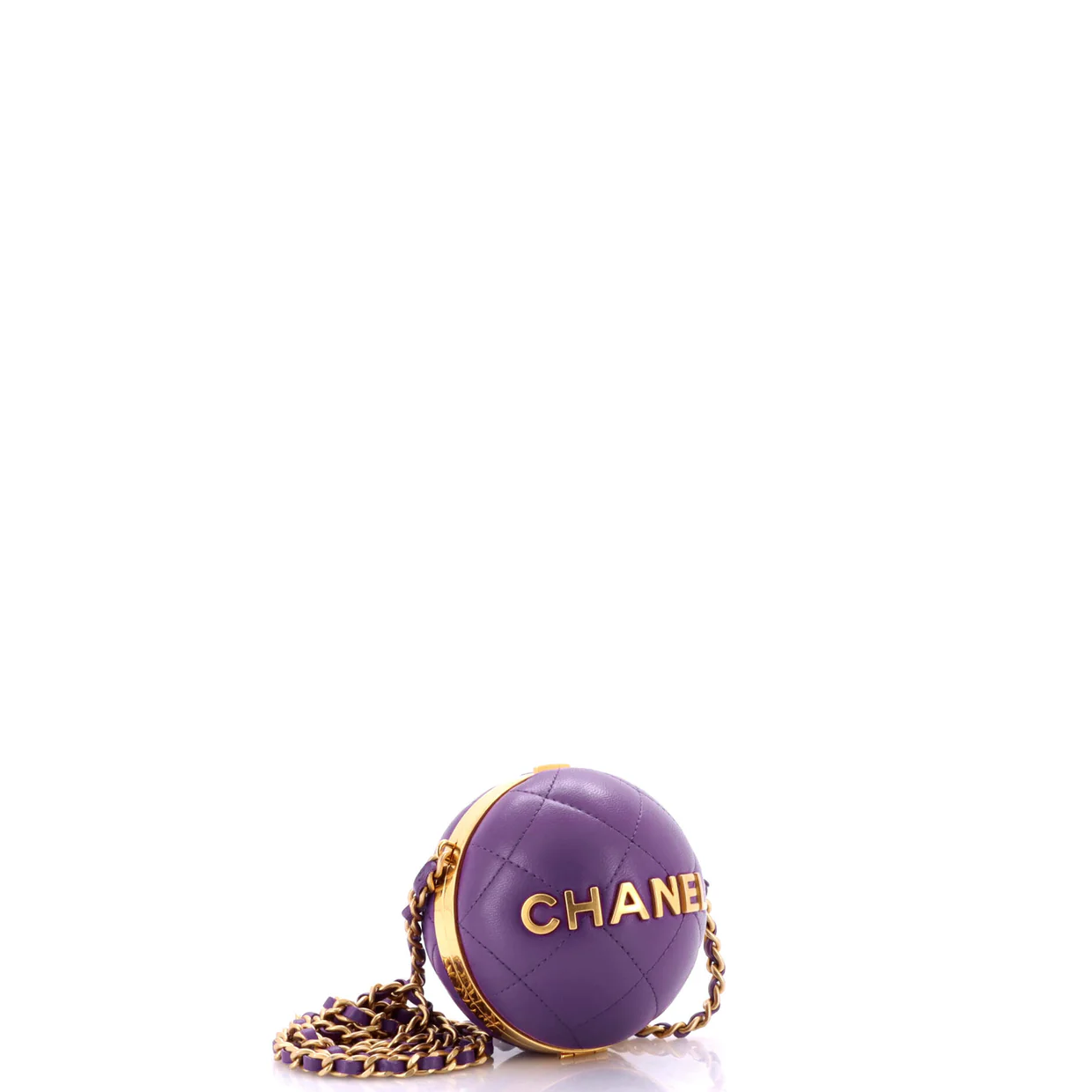 22 Sphere Minaudiere Quilted Lambskin - Deep Luxury