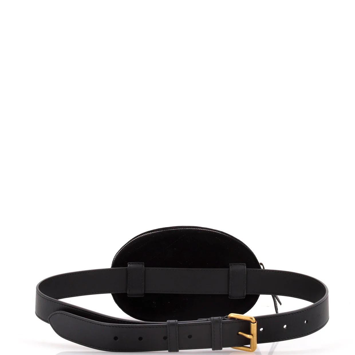 GG Marmont Belt Bag Matelasse Velvet - Deep Luxury