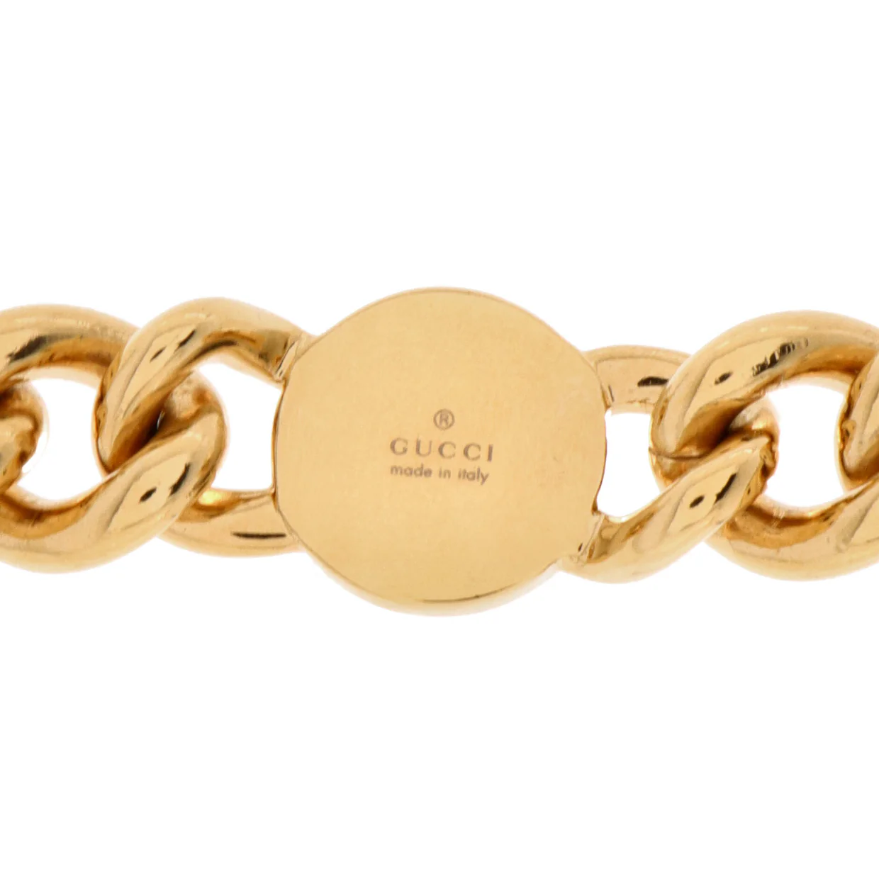 Gucci Blondie Chain Choker Necklace Metal with Enamel - Deep Luxury