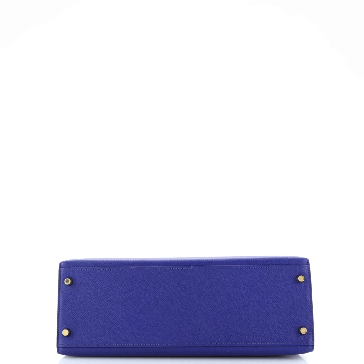Kelly Handbag Bleu Electrique Epsom with Gold Hardware 32 - Deep Luxury