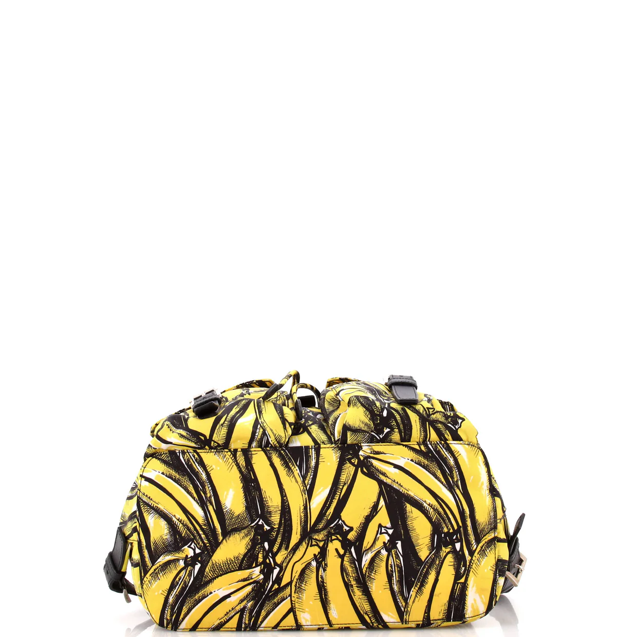 Double Front Pocket Backpack Printed Tessuto Medium - Deep Luxury