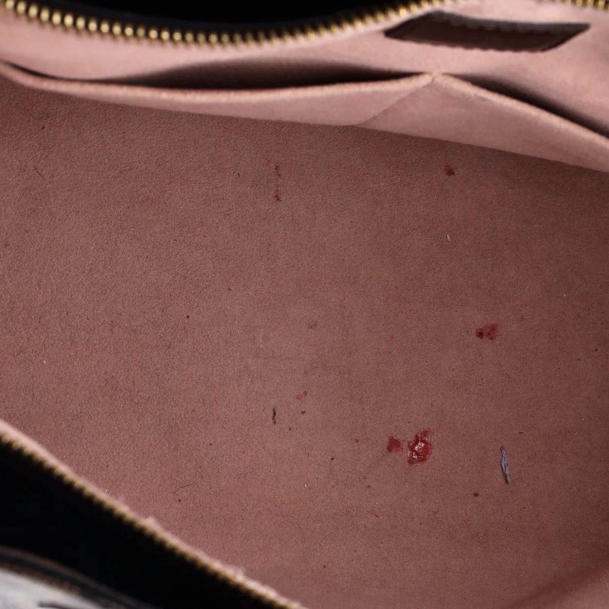 Normandy Handbag Damier and Leather - Deep Luxury