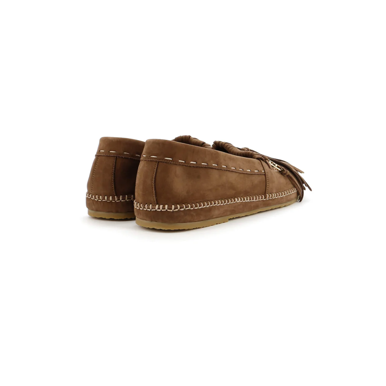 Men's O'Lock Fringe Loafers Suede - Deep Luxury