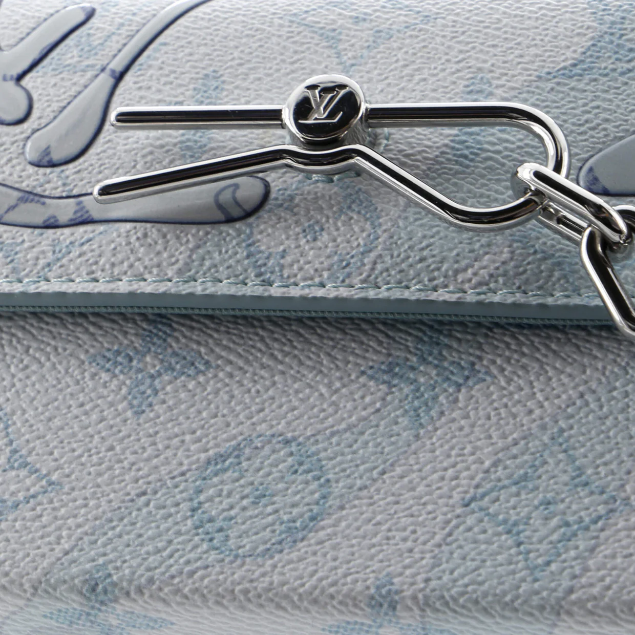 Steamer Wearable Wallet Limited Edition Aquagarden Monogram Canvas - Deep Luxury