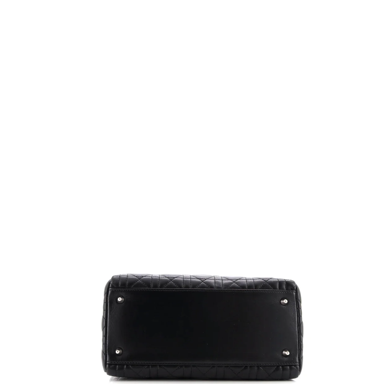 Lady Dior Bag Ruffle Cannage Quilt Lambskin Medium - Deep Luxury