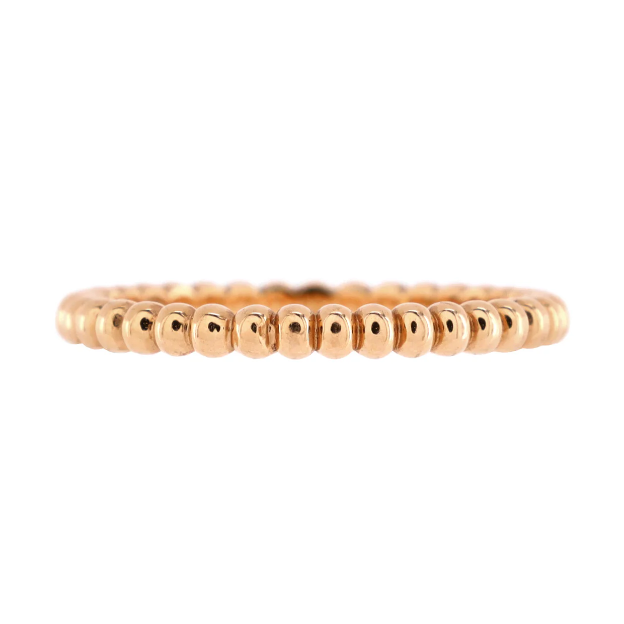Perlee Ring 18K Rose Gold Small - Deep Luxury