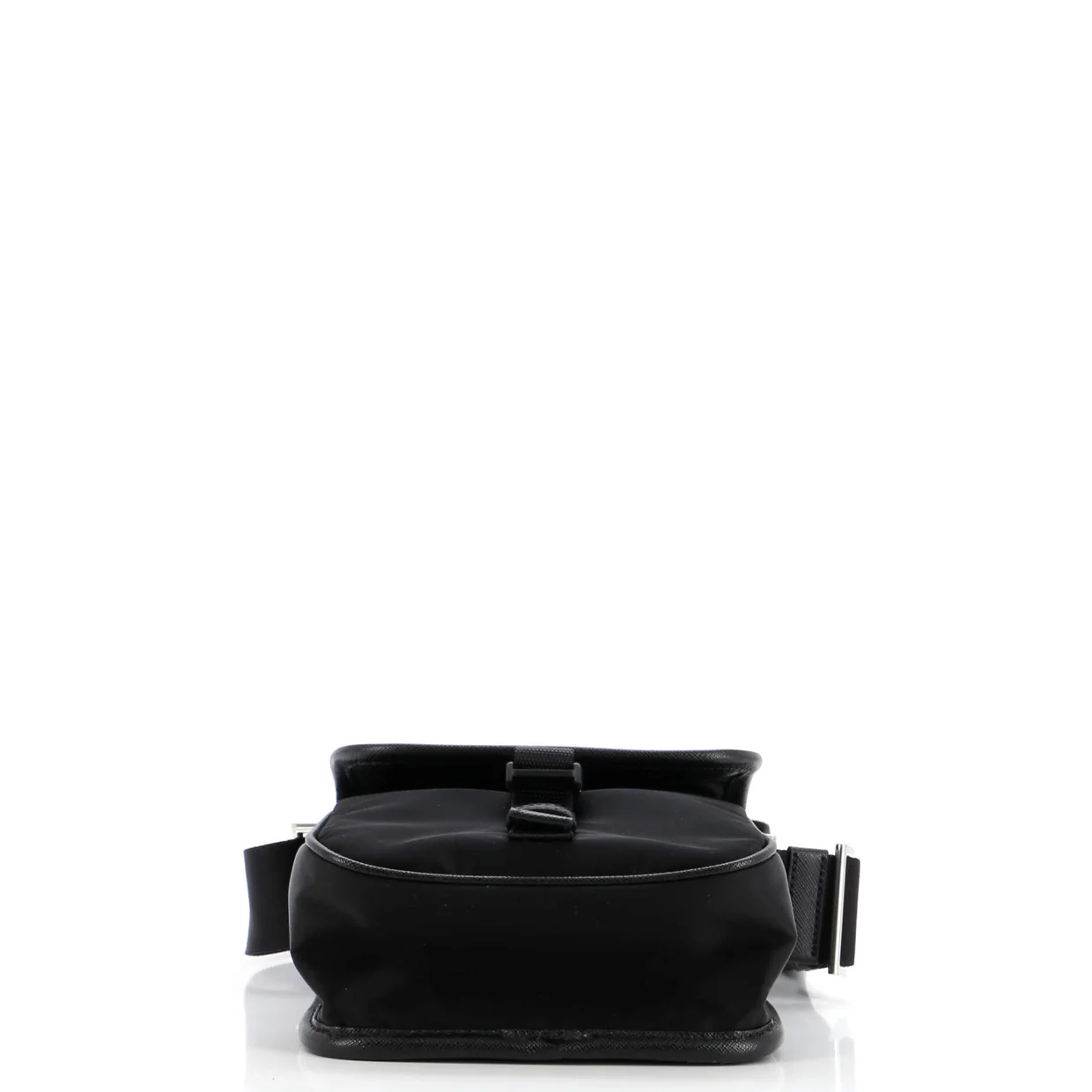 Logo Flap Messenger Tessuto Mini - Deep Luxury