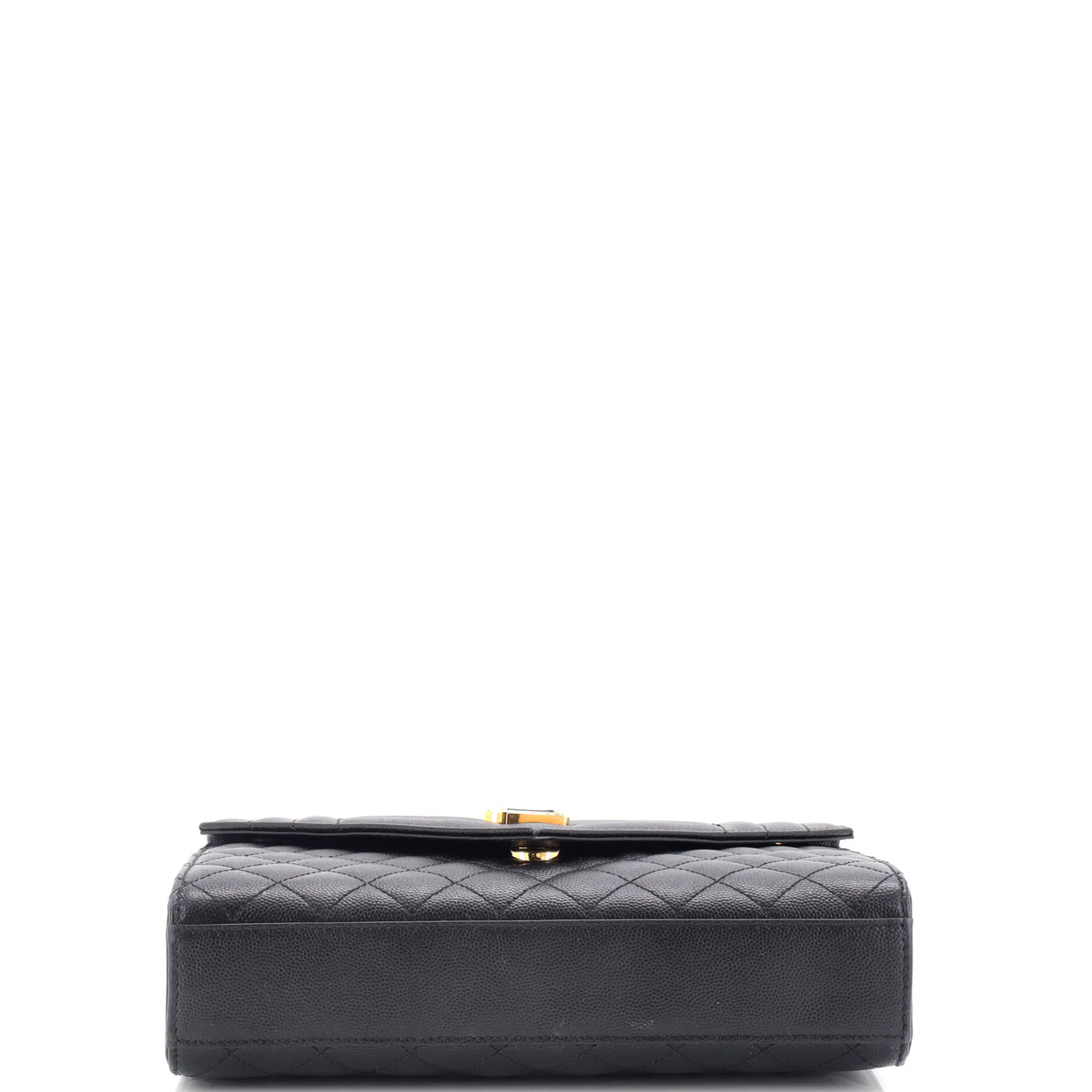 Classic Monogram Envelope Satchel Mixed Matelasse Leather Medium - Deep Luxury