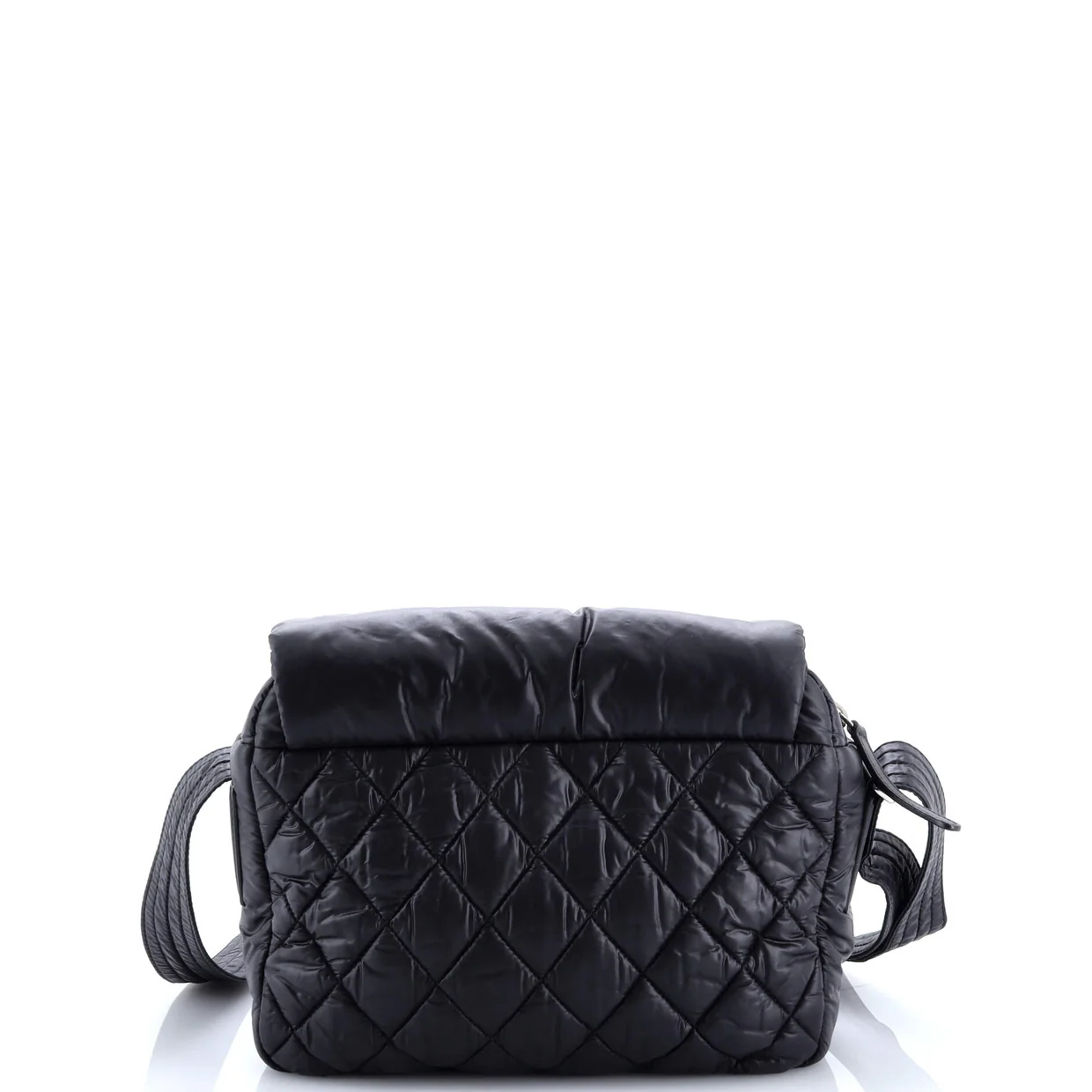 Coco Cocoon Messenger Bag Quilted Nylon Medium - Deep Luxury