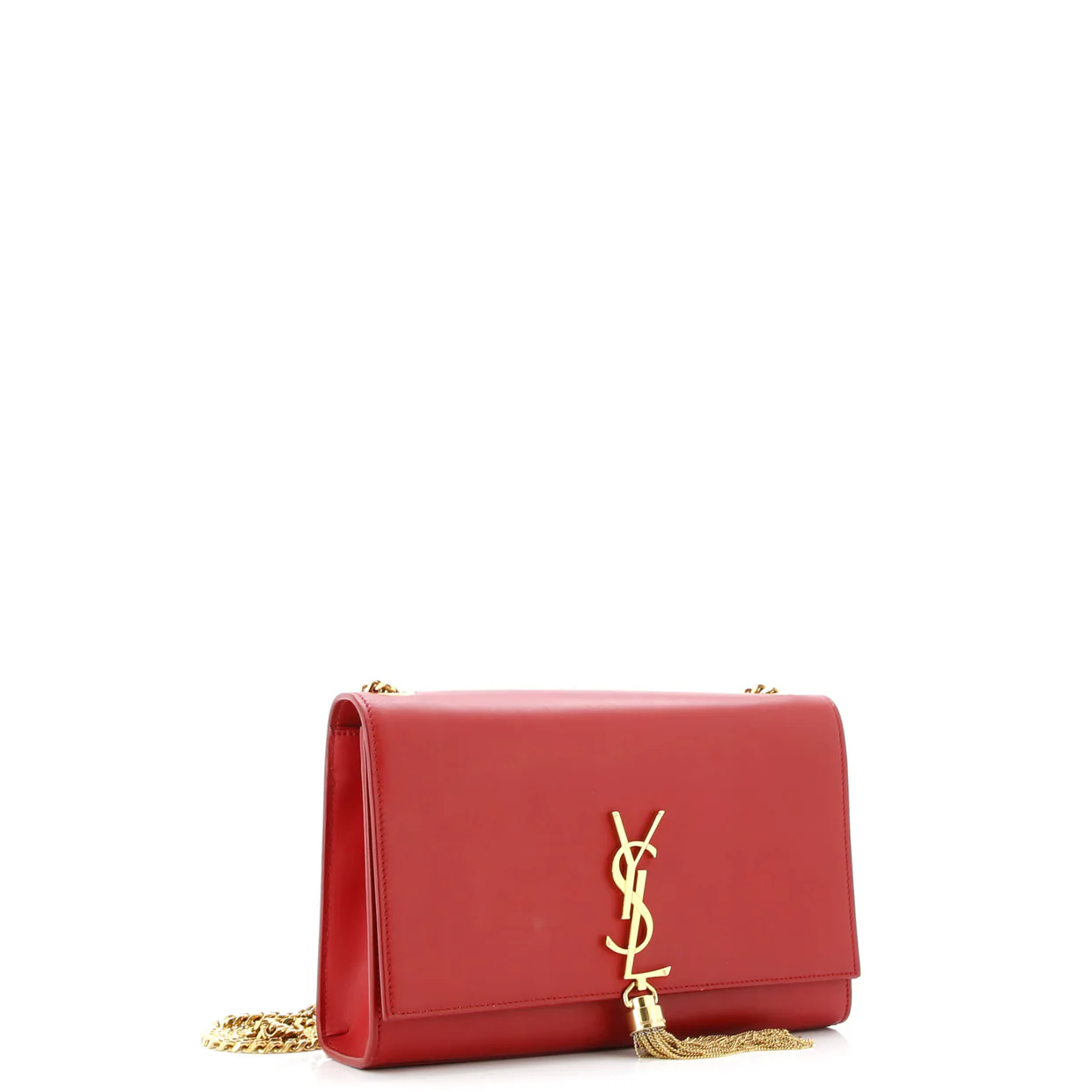 Classic Monogram Tassel Crossbody Bag Leather Medium - Deep Luxury