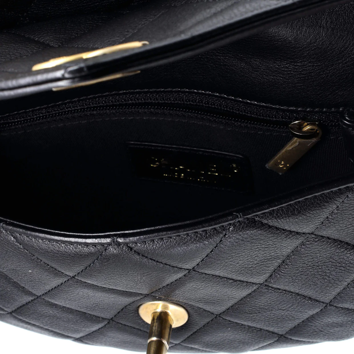 Carry With Chic Chain Flap Waist Bag Quilted Calfskin - Deep Luxury