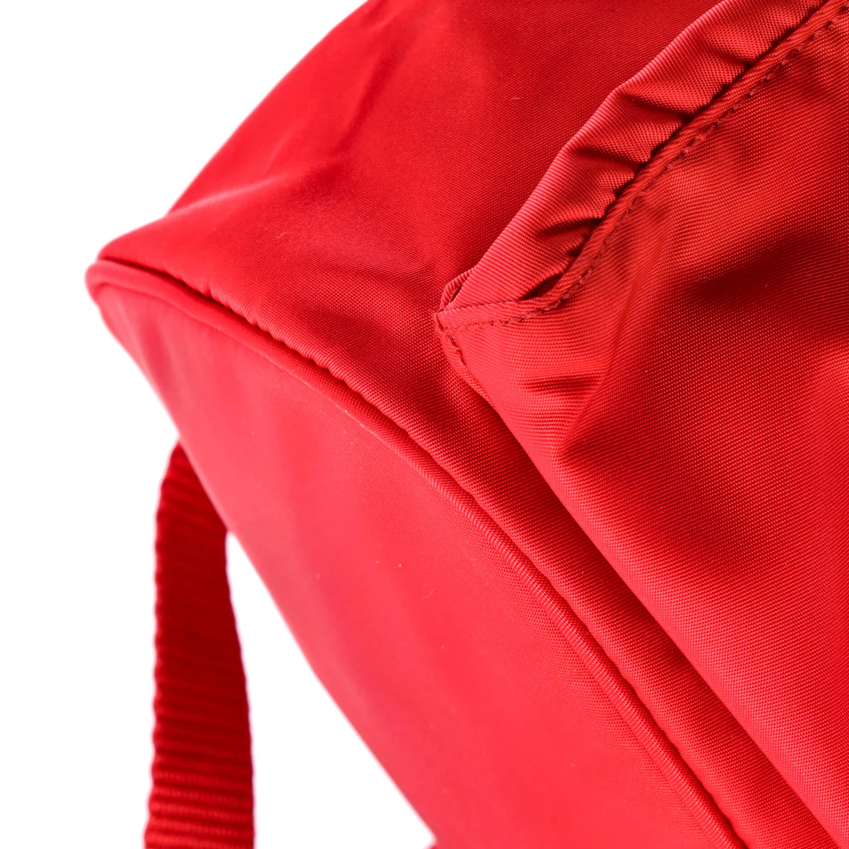 Vela Double Front Pocket Backpack Tessuto with Saffiano Leather Mini - Deep Luxury