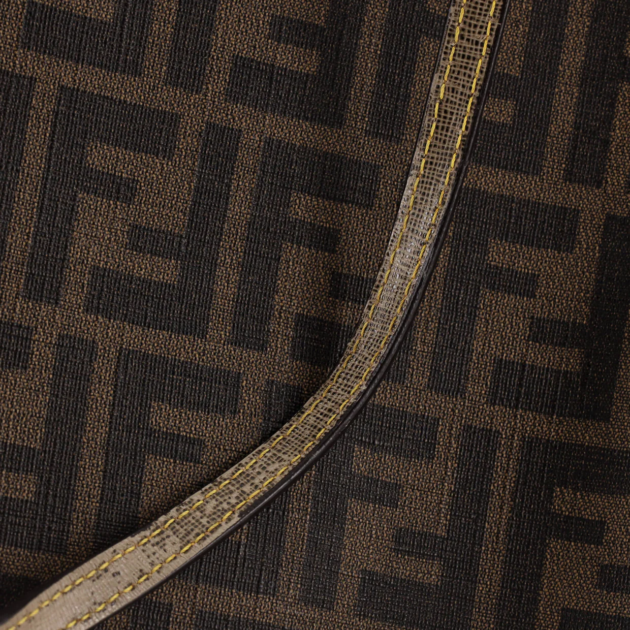 Roll Tote Zucca Coated Canvas Large - Deep Luxury