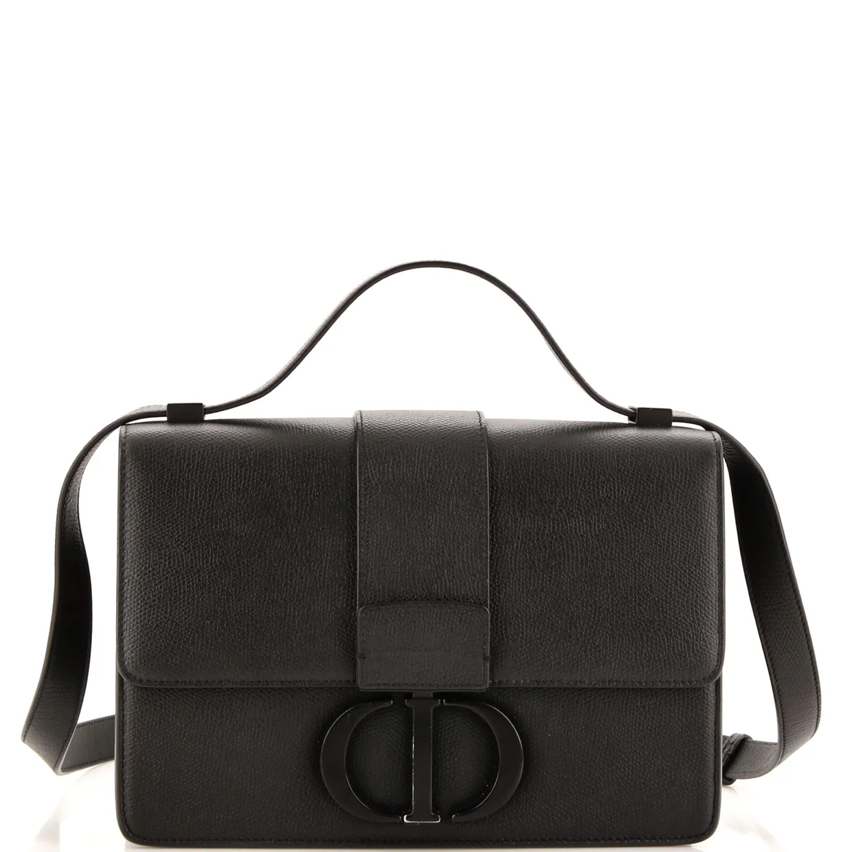 Ultra Matte 30 Montaigne Flap Bag Leather - Deep Luxury