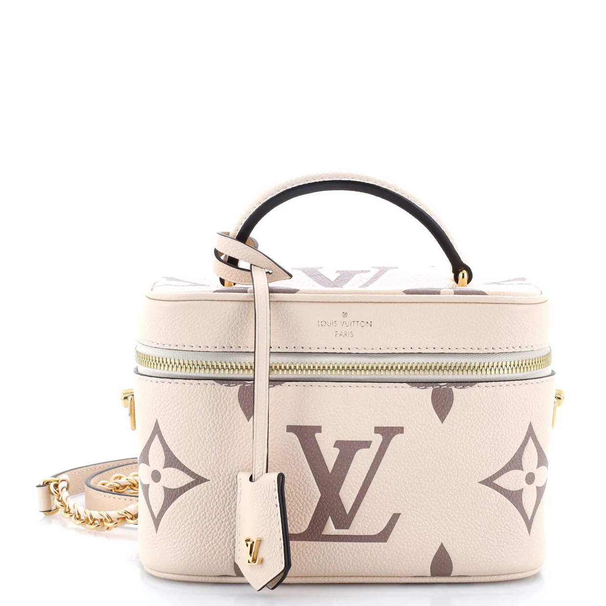 Vanity Handbag Bicolor Monogram Empreinte Giant PM - Deep Luxury
