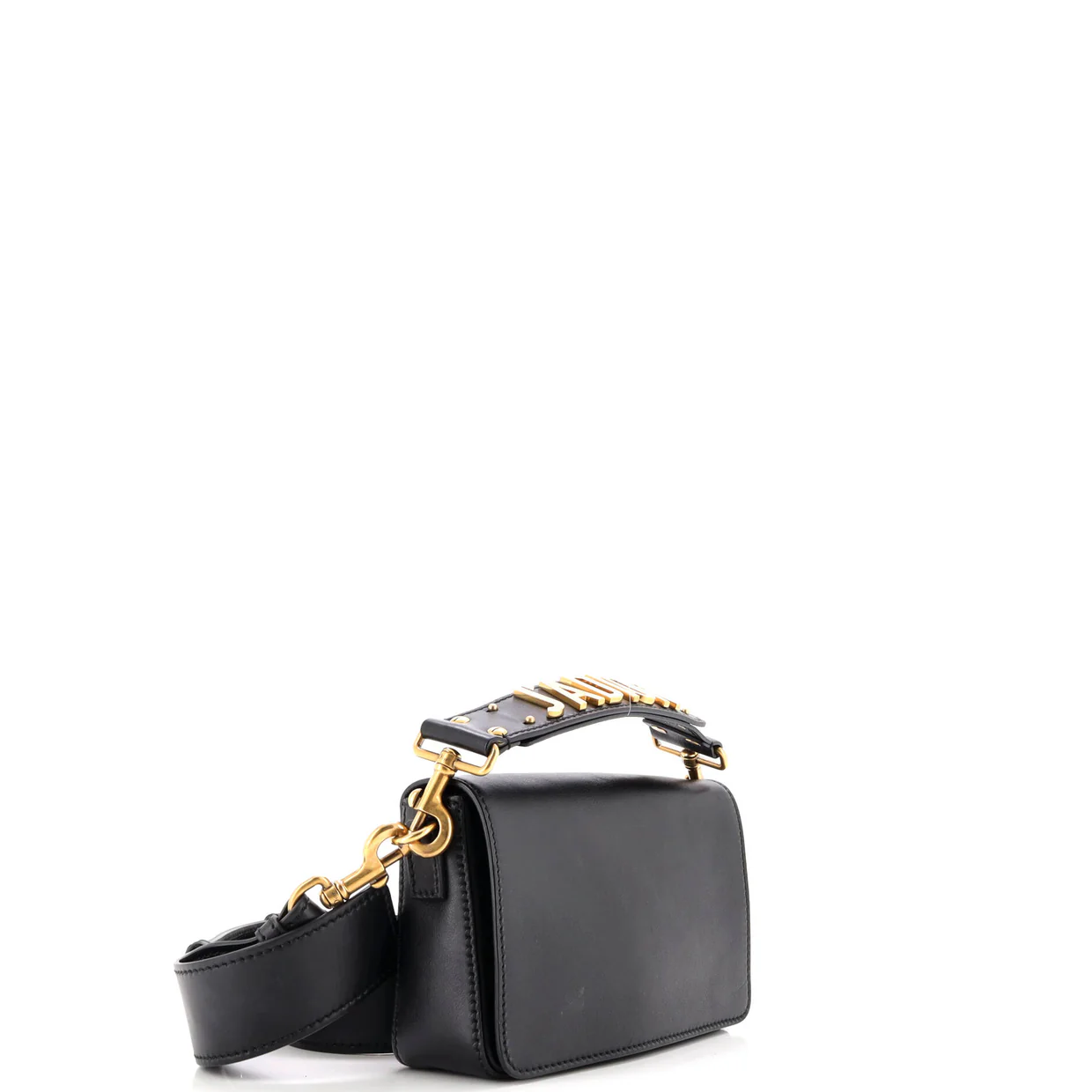 J'Adior Adjustable Strap Flap Bag Leather Small - Deep Luxury