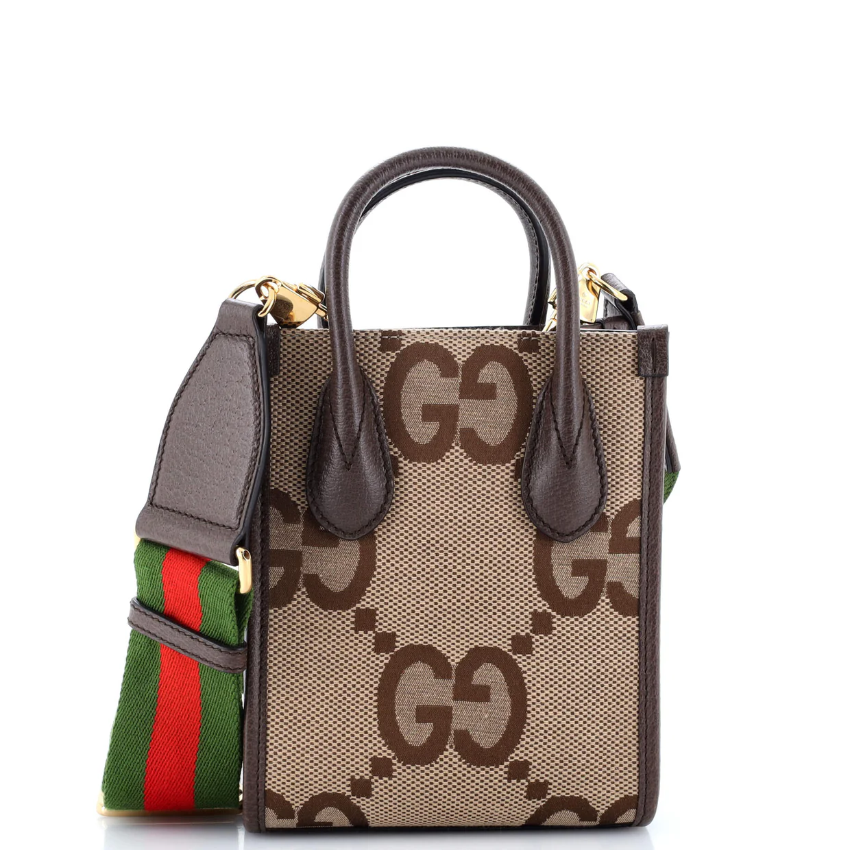 Vertical Tote Jumbo GG Canvas Mini - Deep Luxury