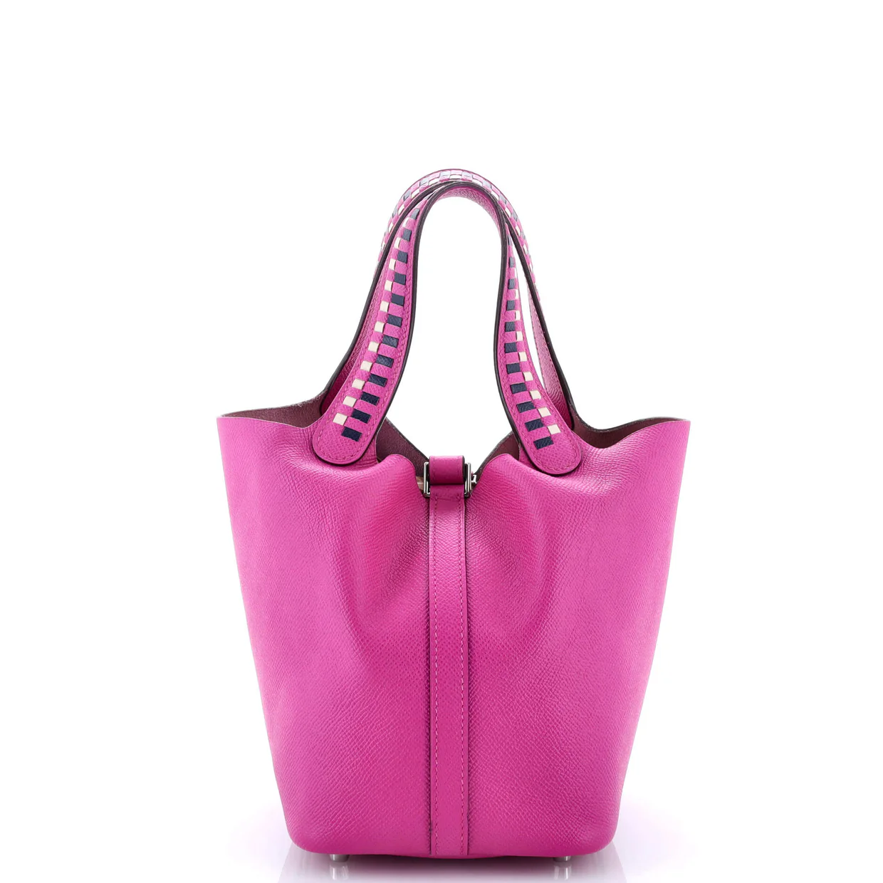 Picotin Lock Bag Tressage Epsom PM - Deep Luxury