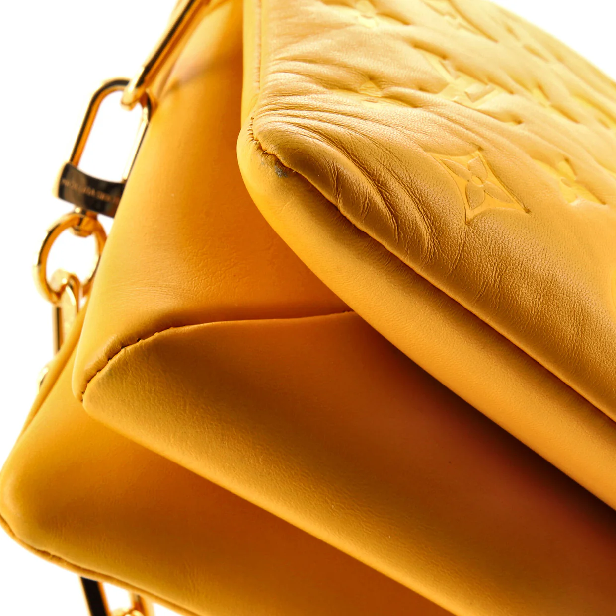 Coussin Bag Monogram Embossed Lambskin PM - Deep Luxury