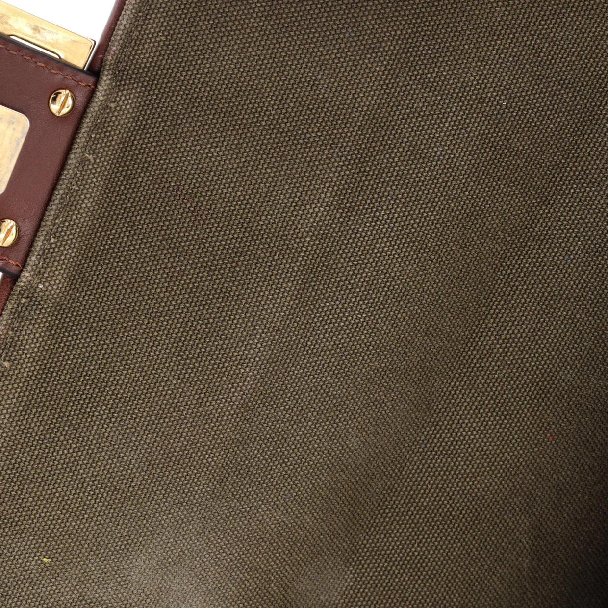 Baguette NM Bag Fish-Eye FF Embroidered Canvas Medium - Deep Luxury