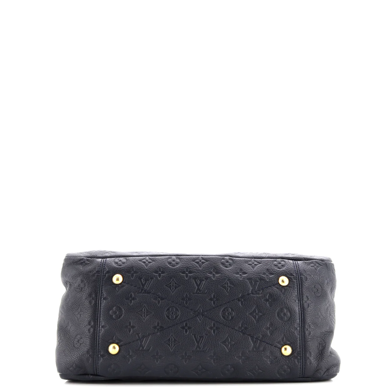 Artsy Handbag Monogram Empreinte Leather MM - Deep Luxury