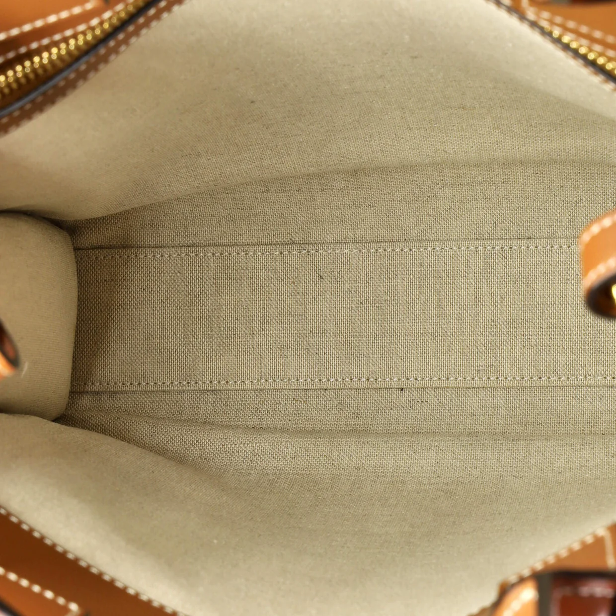 Vertical Cabas Tote Check Canvas and Leather Small - Deep Luxury