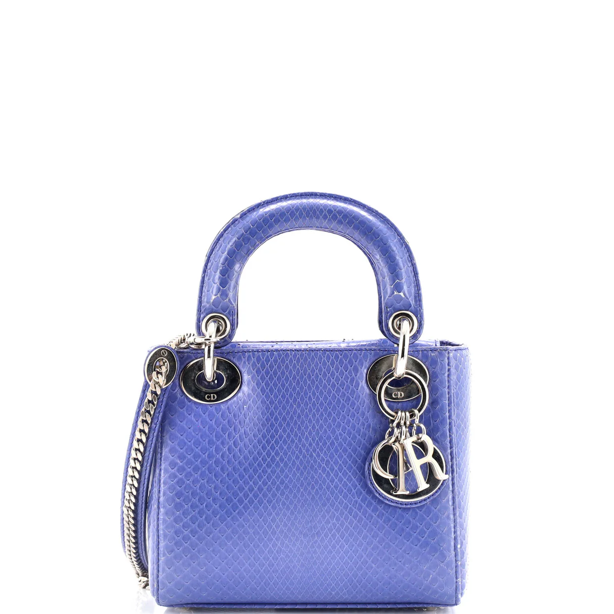 Lady Dior Chain Bag Python Mini - Deep Luxury