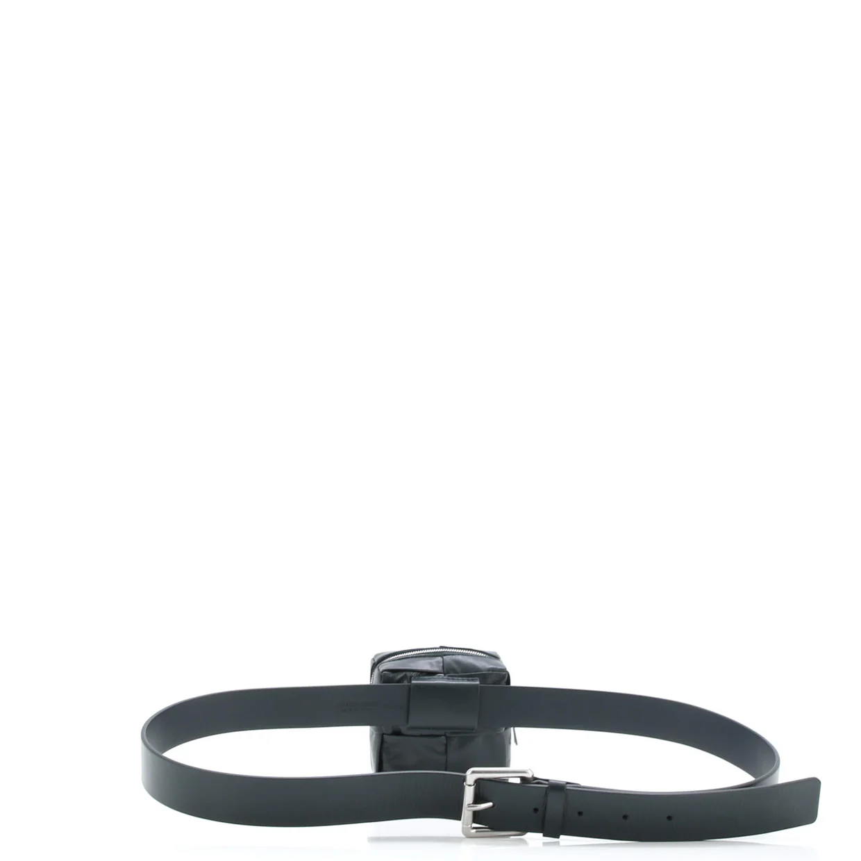 Cassette Stretch Pouch Belt Bag Maxi Intrecciato Leather - Deep Luxury
