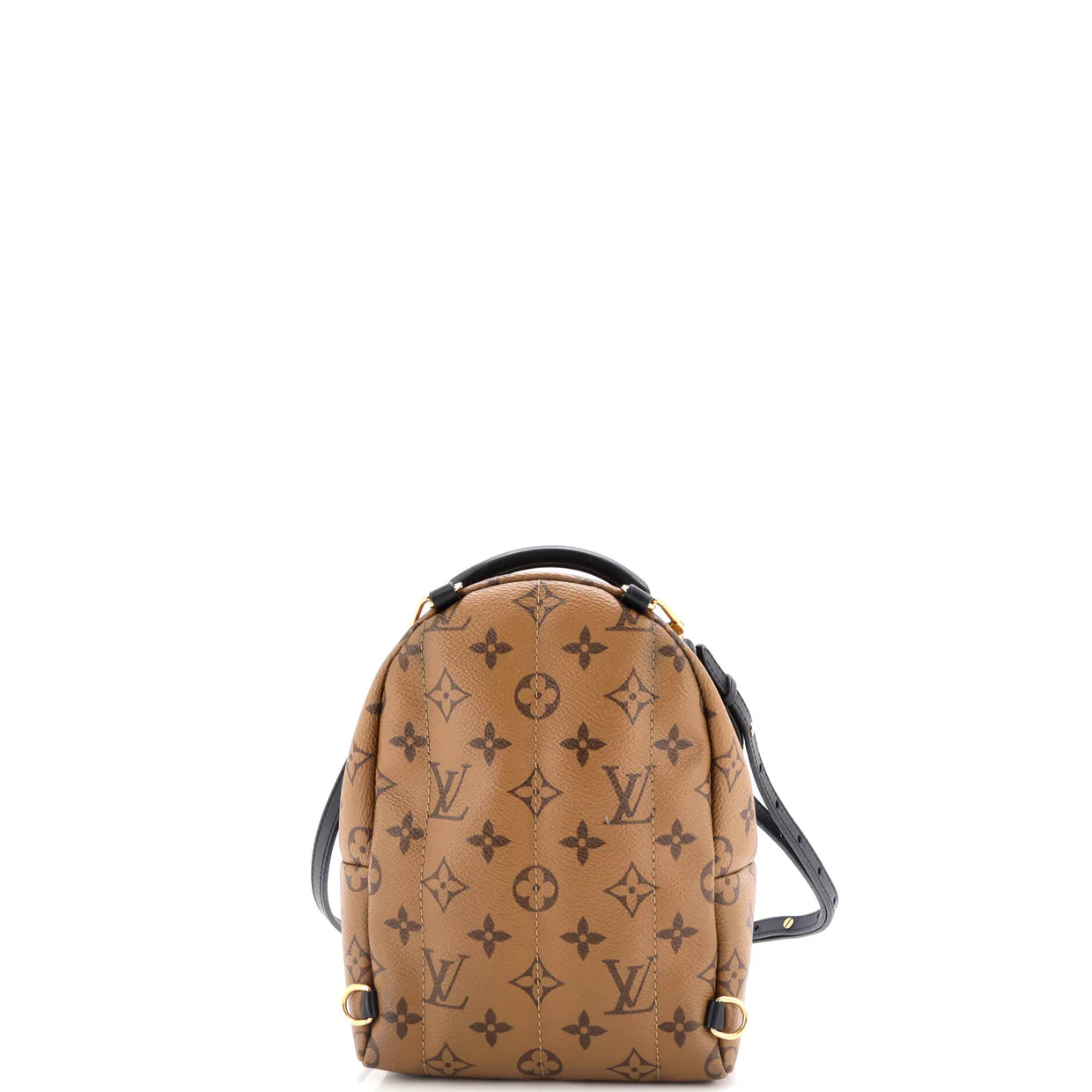 Palm Springs Backpack Reverse Monogram Canvas Mini - Deep Luxury
