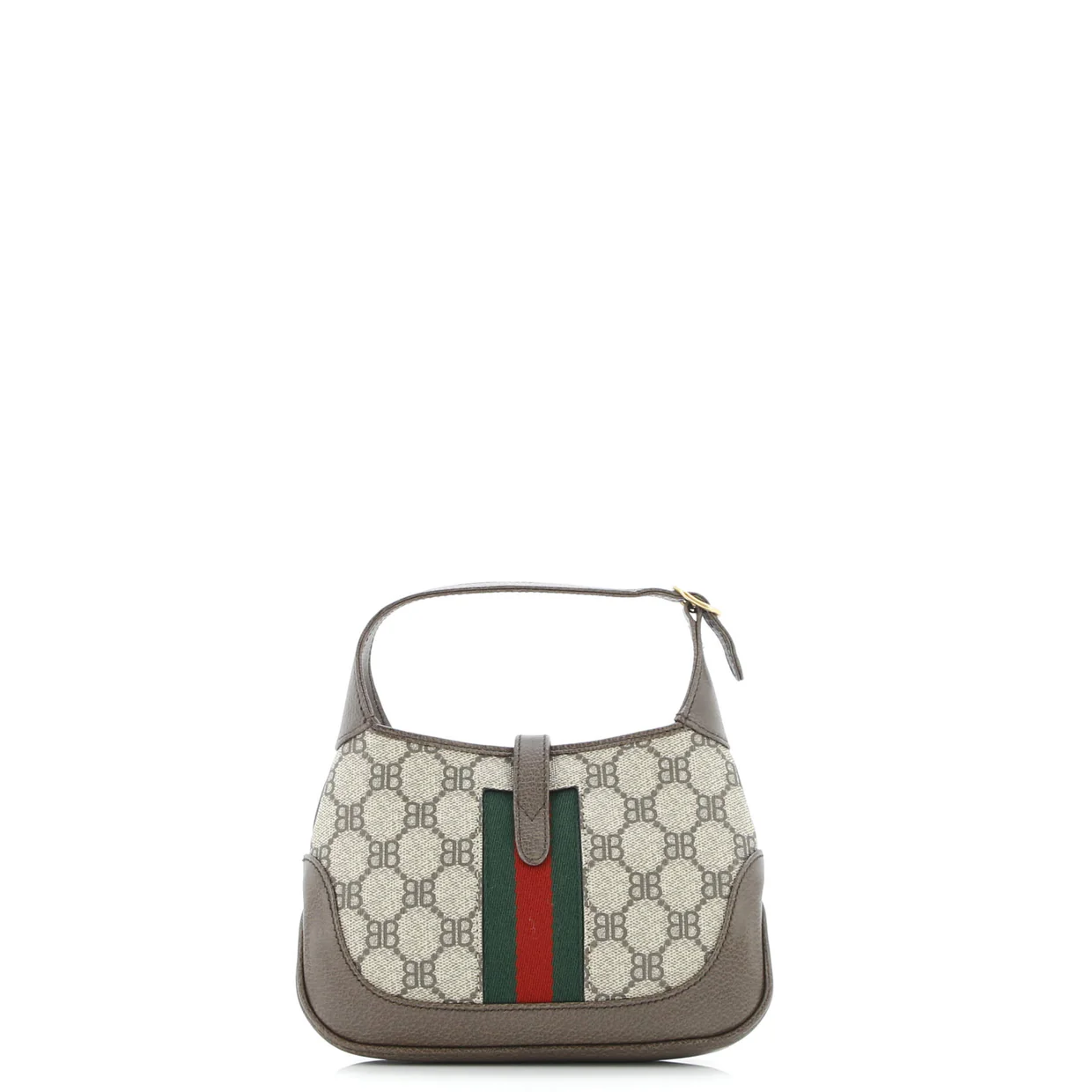 x Gucci The Hacker Project Jackie 1961 Hobo BB Coated Canvas Mini - Deep Luxury