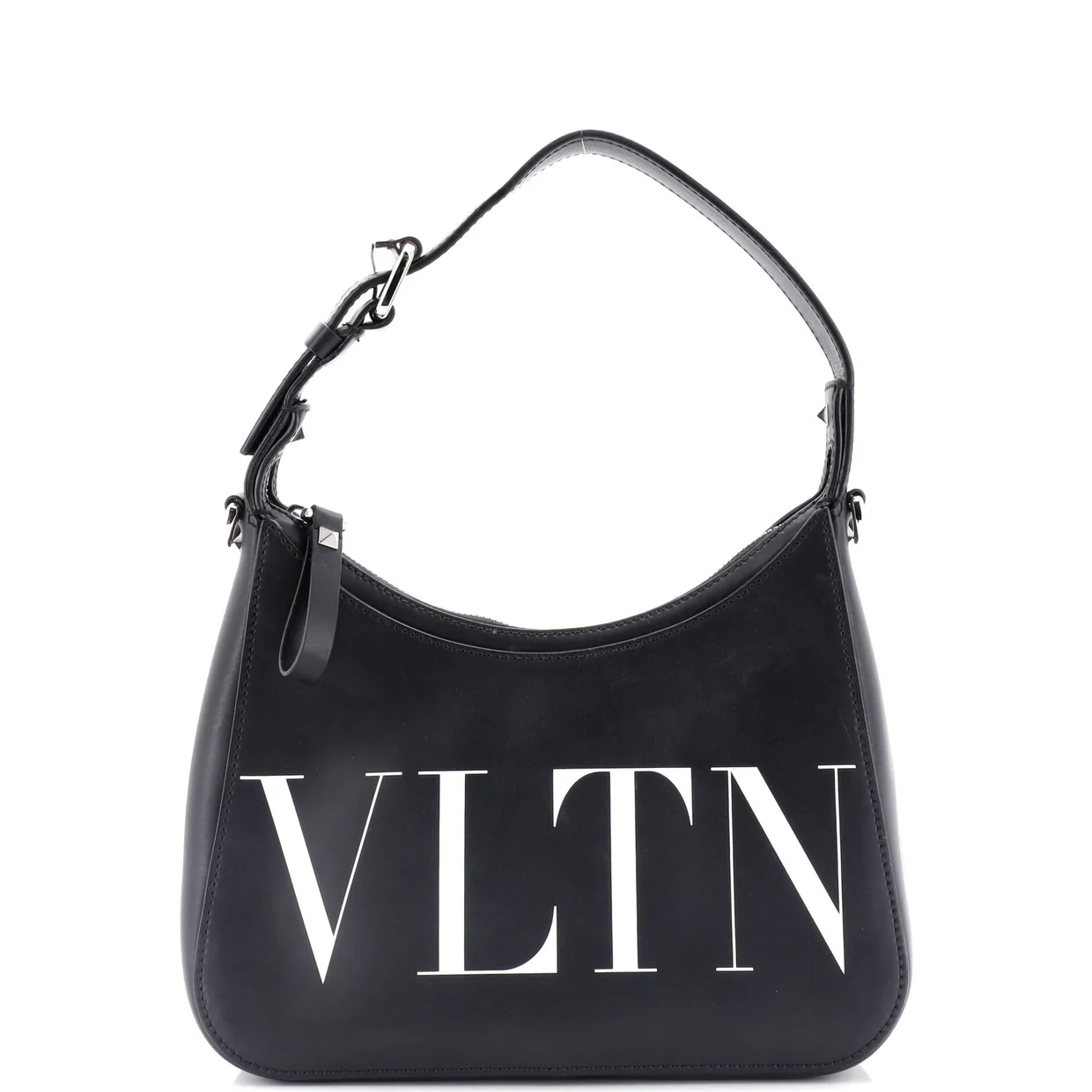 VLTN Hobo Printed Leather Small - Deep Luxury