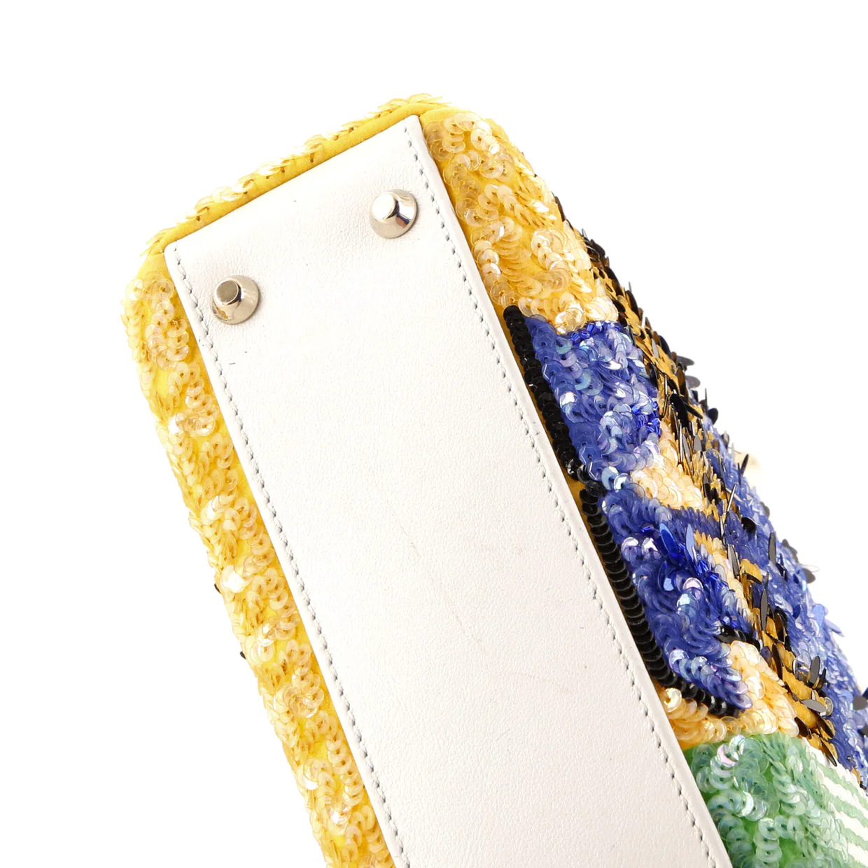Lady Dior Chain Bag Flower Pop Embellished Sequin Mini - Deep Luxury