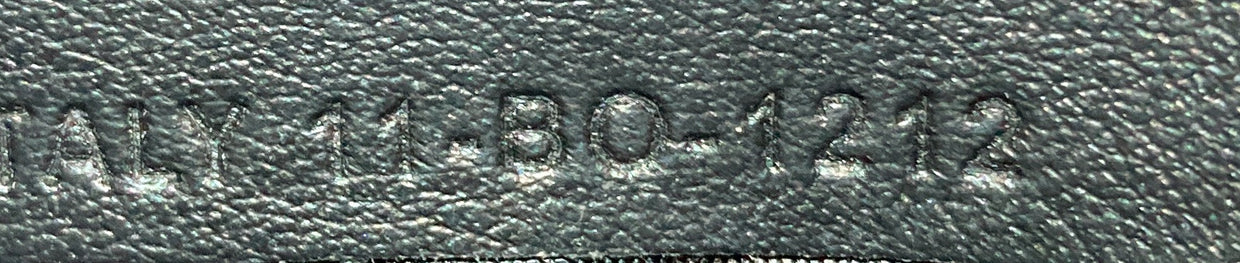 Double Zip Crossbody Pouch Oblique Canvas - Deep Luxury