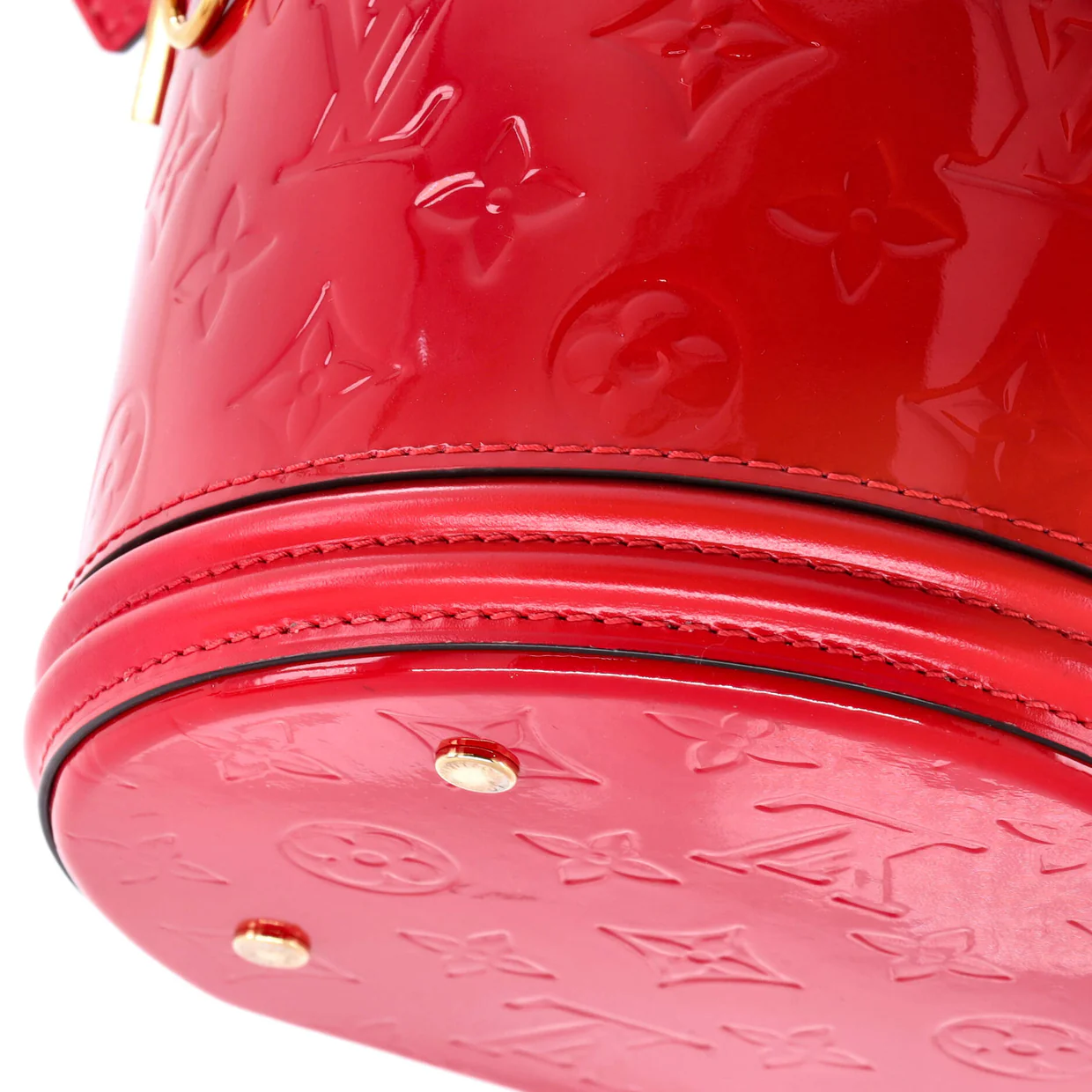 Cannes Handbag Monogram Vernis - Deep Luxury