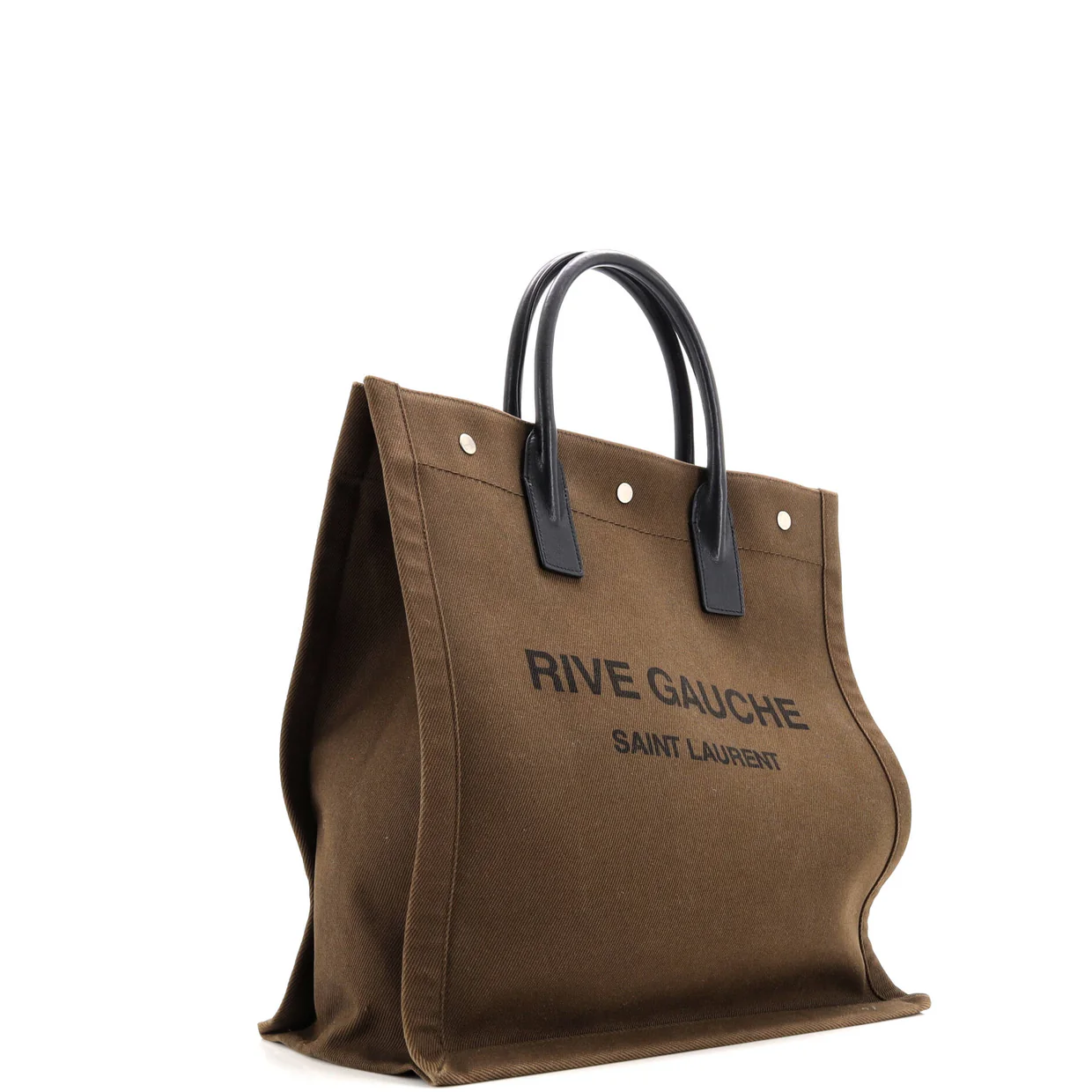 Rive Gauche Shopper Tote Canvas Tall - Deep Luxury