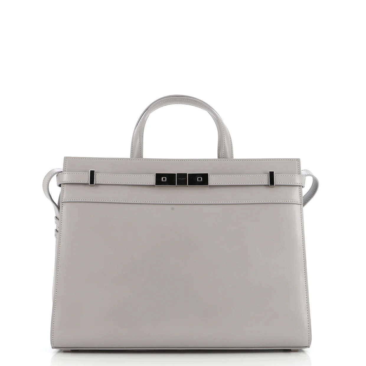 Manhattan Tote Leather Small - Deep Luxury