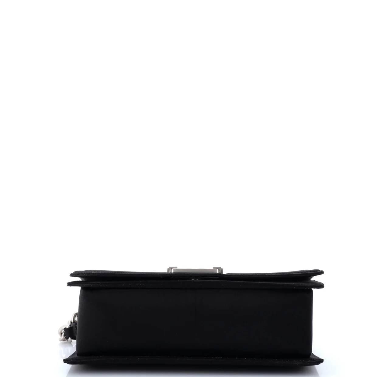 Boy Flap Bag Pearl Embellished Satin Old Medium - Deep Luxury