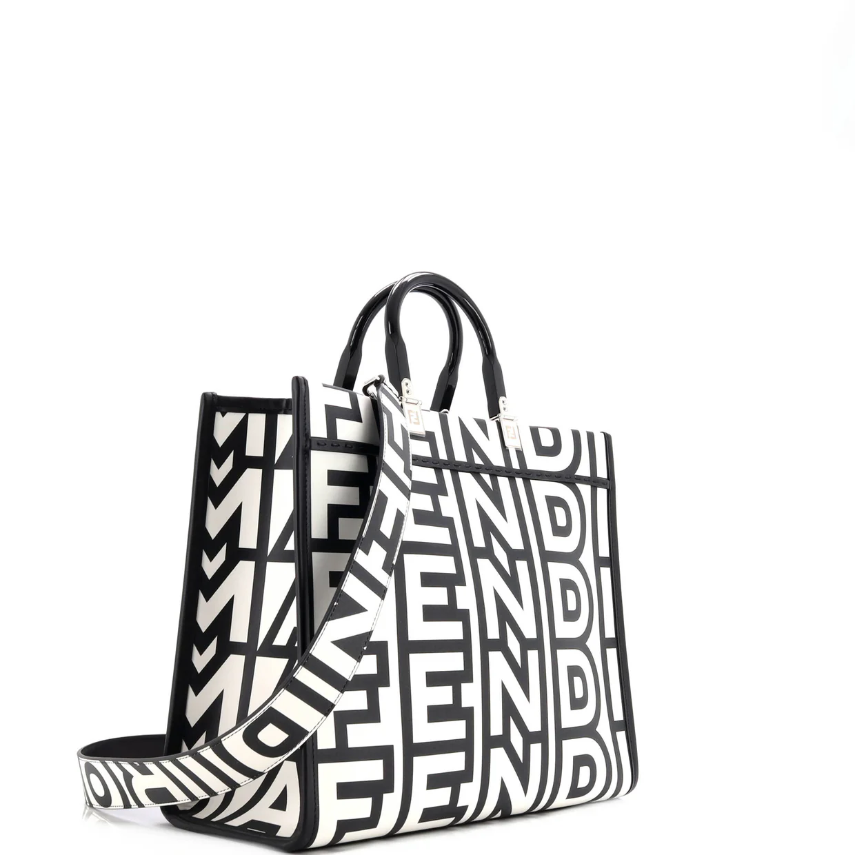 x Marc Jacobs Sunshine Shopper Tote Printed Leather Medium - Deep Luxury