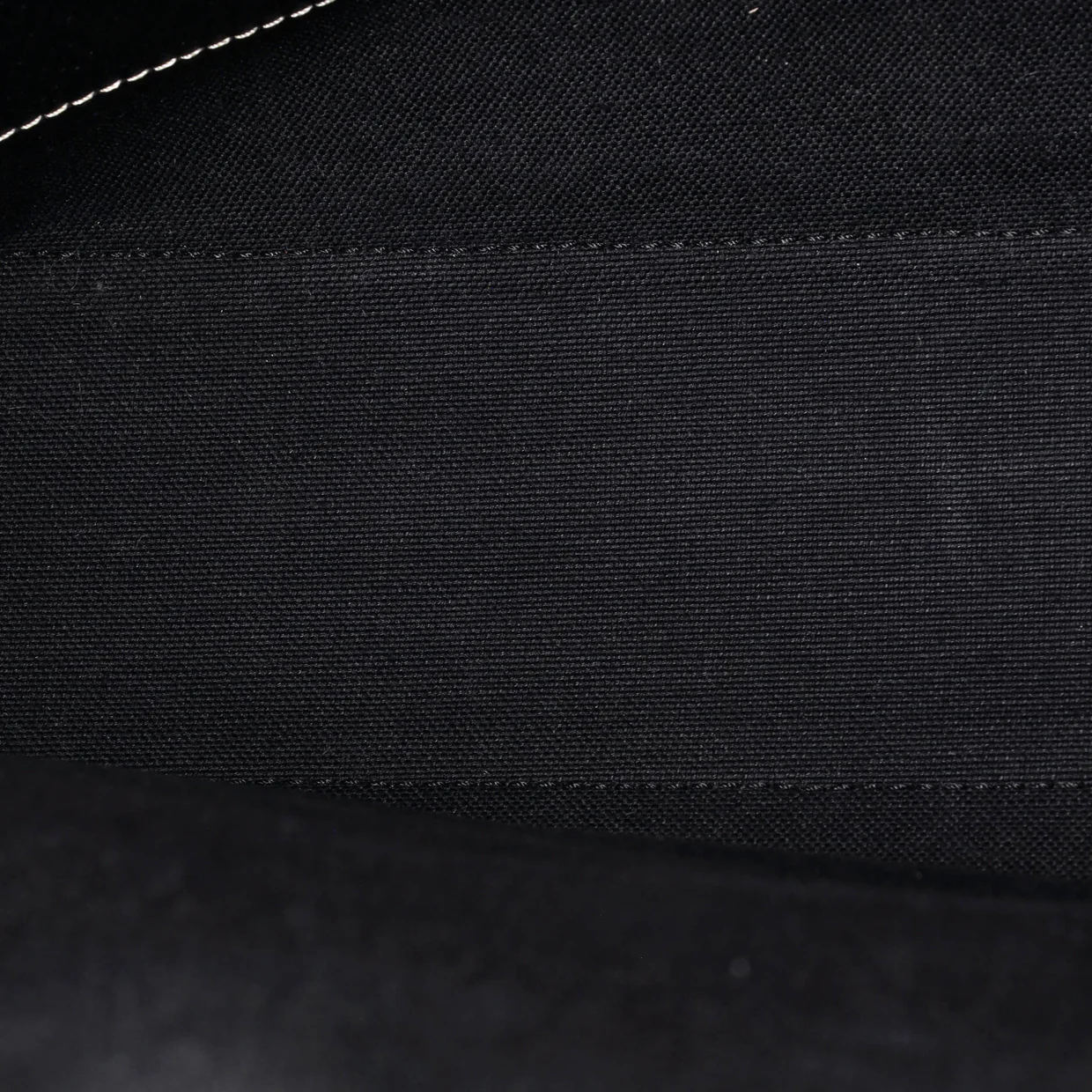 Logo Pocket Tote Canvas with Leather Medium - Deep Luxury