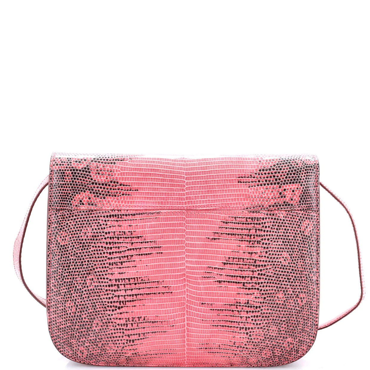 Classic Box Bag Lizard Medium - Deep Luxury