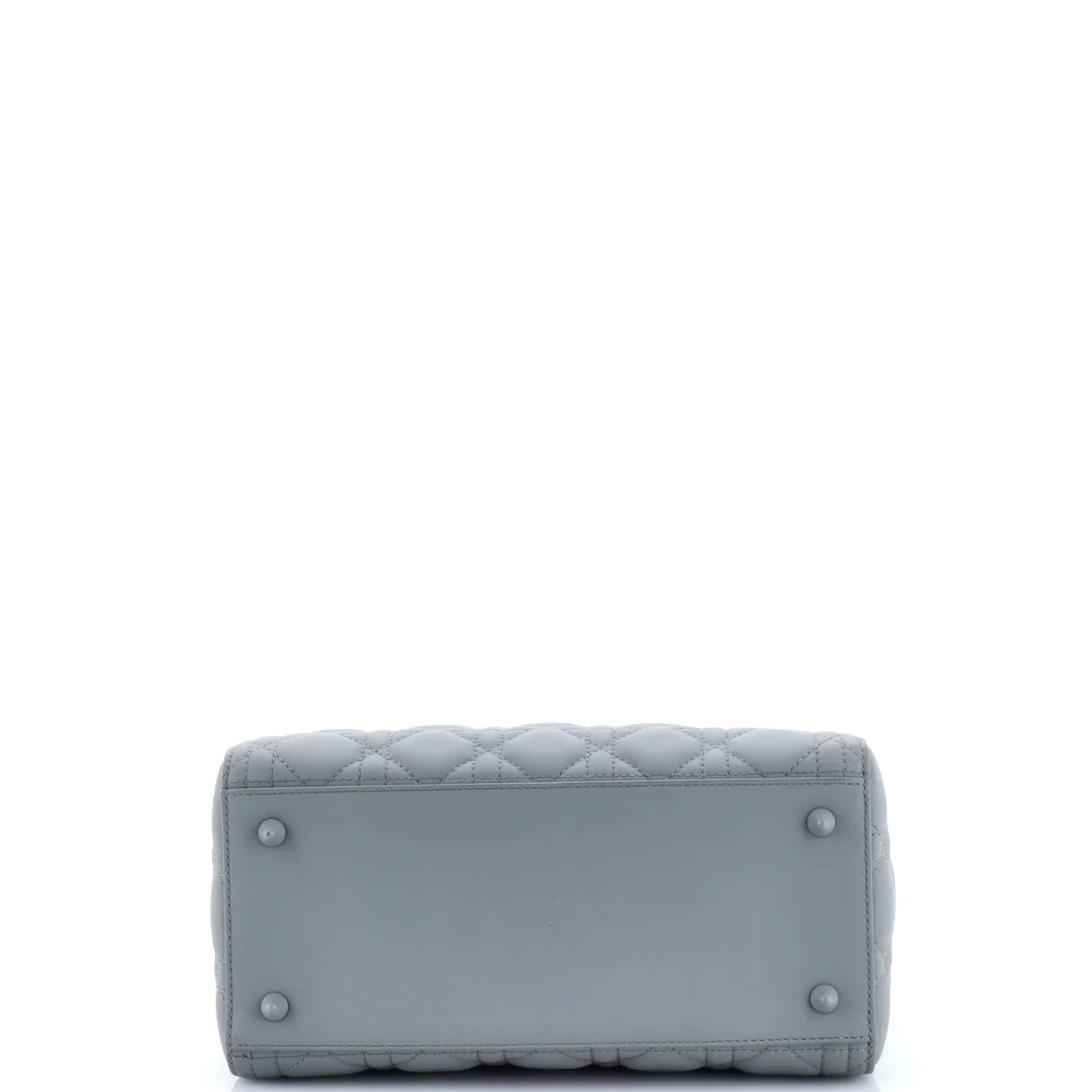 Ultra Matte Lady Dior Bag Cannage Quilt Calfskin Medium - Deep Luxury