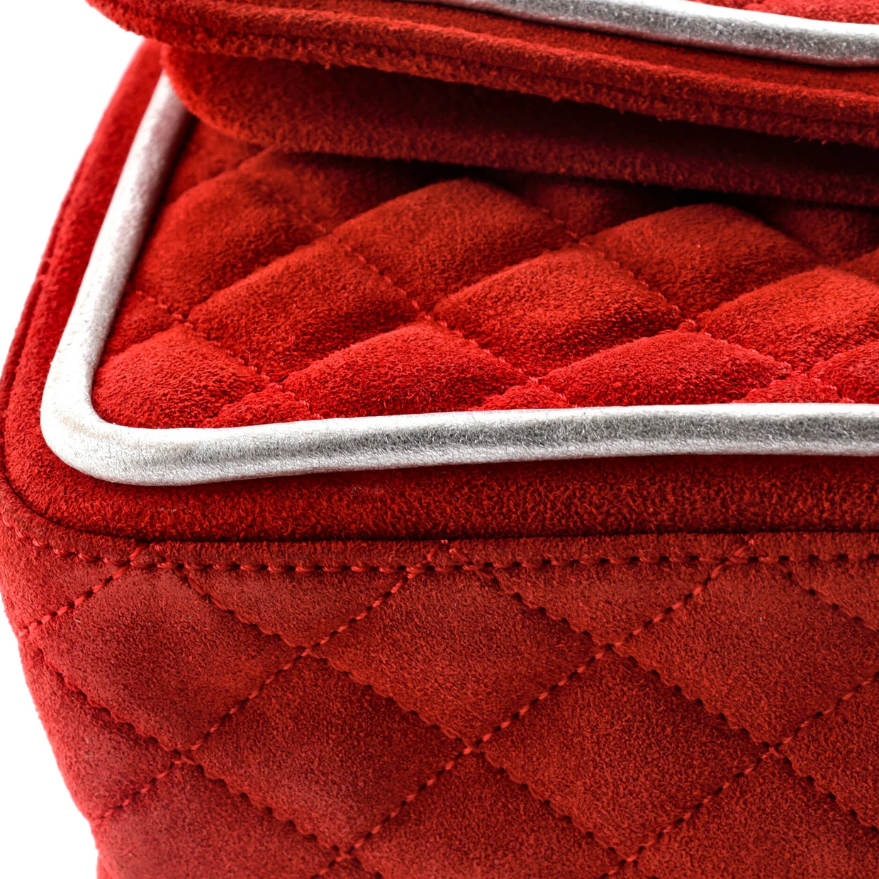 Reissue 2.55 Flap Bag Quilted Suede 225 - Deep Luxury