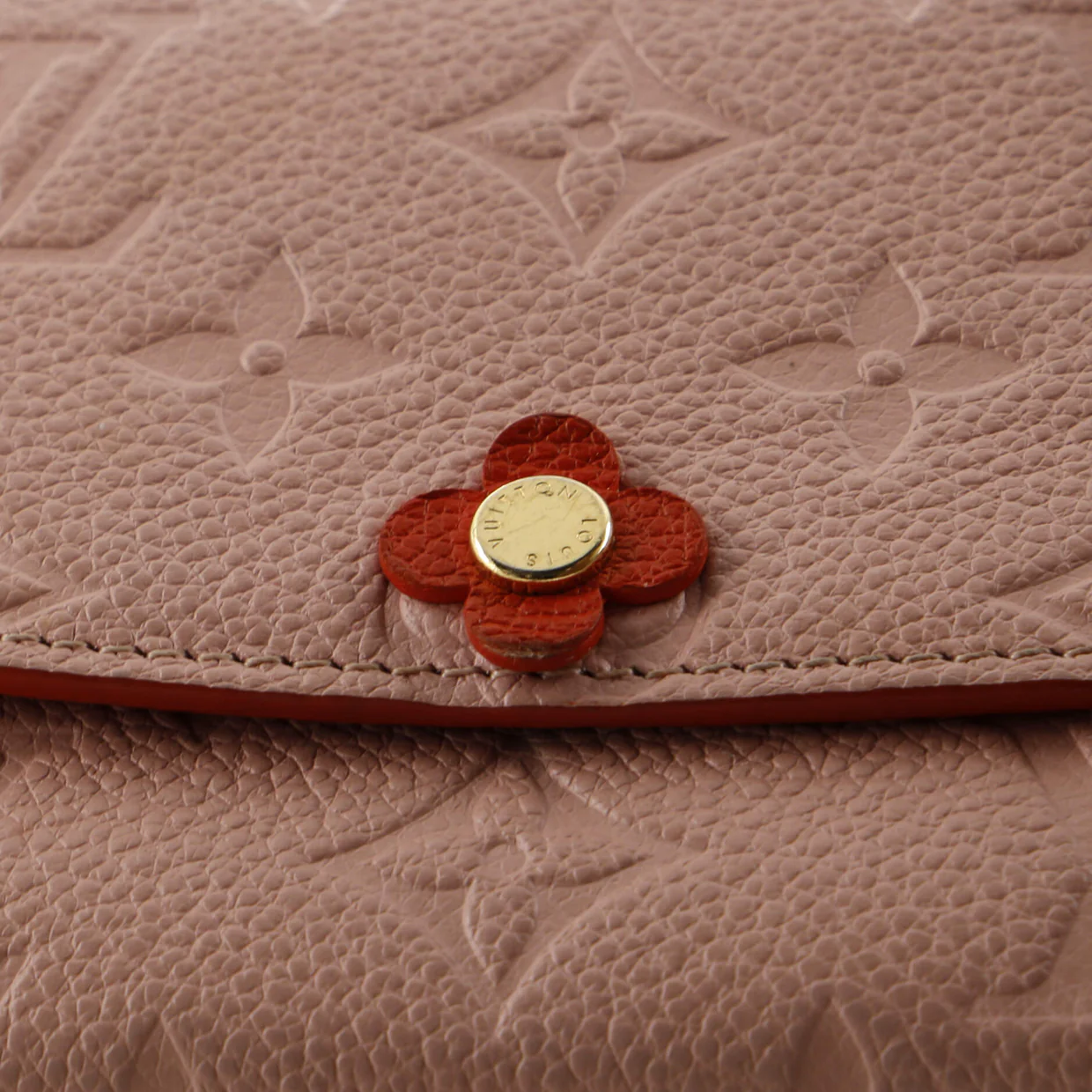 Emilie Wallet Monogram Empreinte Leather - Deep Luxury
